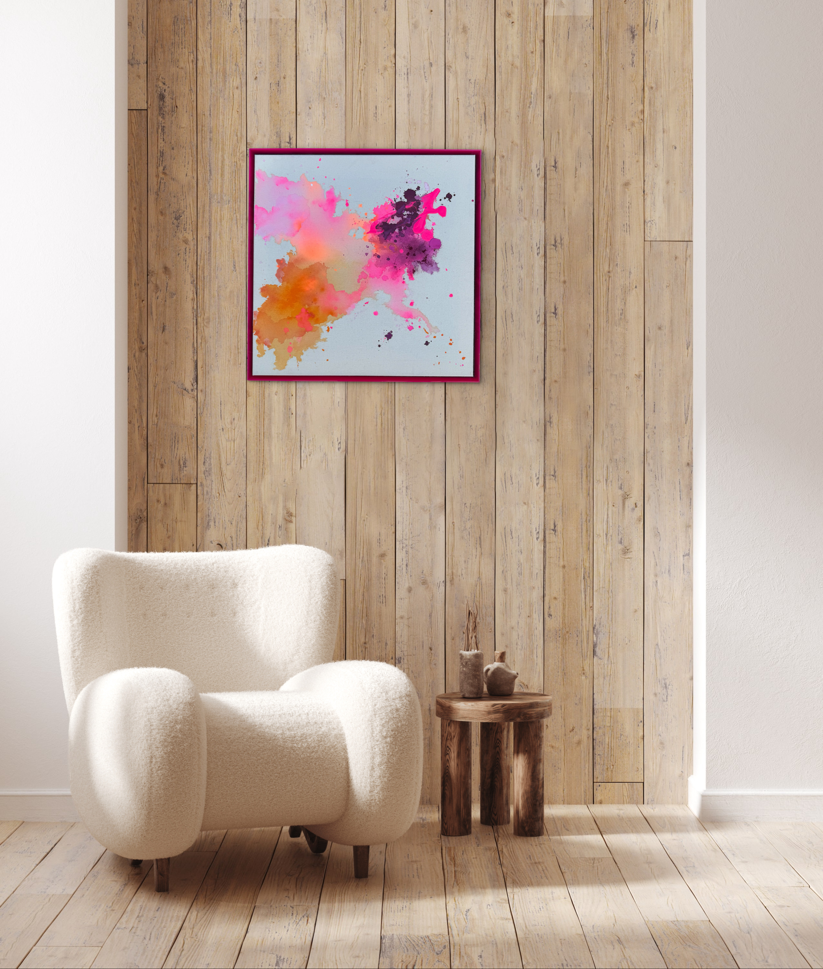 Vielleicht, 2026, Acryl auf roher Baumwollleinwand, Ansicht 8